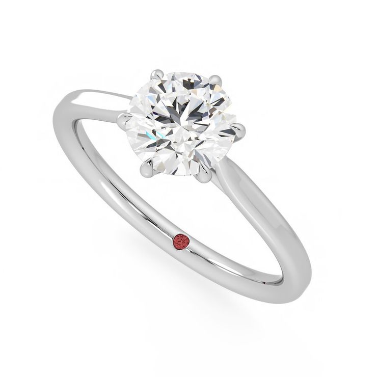 Taylor &amp; Hart Eve Ring - 0.70ct Round Lab-Grown Diamond Ready to Go Ring 0