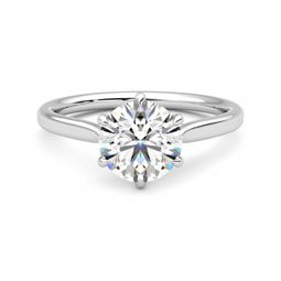 Taylor &amp; Hart Eve Ring - 0.70ct Round Lab-Grown Diamond Ready to Go Ring 2