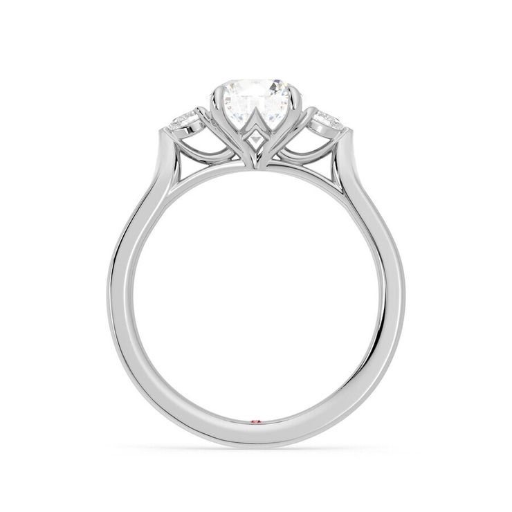 Taylor &amp; Hart Faith Ring - 0.70ct Round Lab-Grown Diamond Ready to Go Ring 0