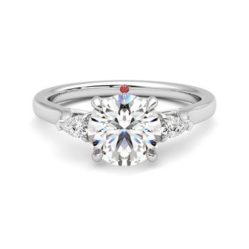 Faith Ring - 0.70ct Round Lab-Grown Diamond