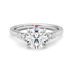 Taylor &amp; Hart Faith Ring - 0.70ct Round Lab-Grown Diamond Ready to Go Ring 2