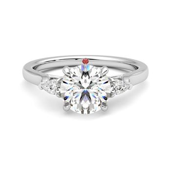 Faith Ring - 0.70ct Round Diamond
