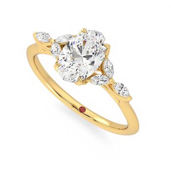 Tamora Ring - 1.50ct Oval Diamond