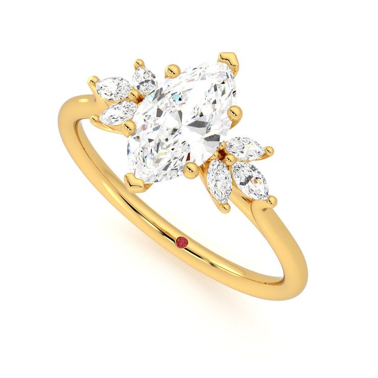 Taylor & Hart Lantana Marquise Engagement Ring 0