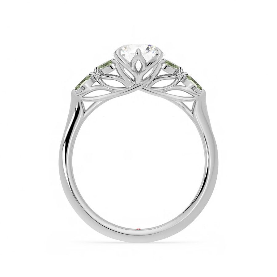 Taylor & Hart Tamora Pear Engagement Ring 1