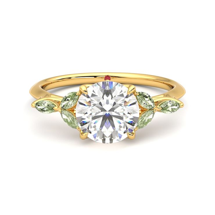 Taylor & Hart Tamora Round Engagement Ring 0