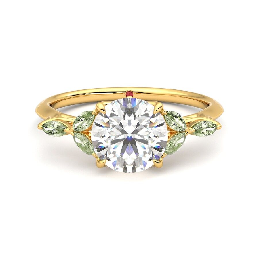 Taylor & Hart Tamora Round Engagement Ring 2