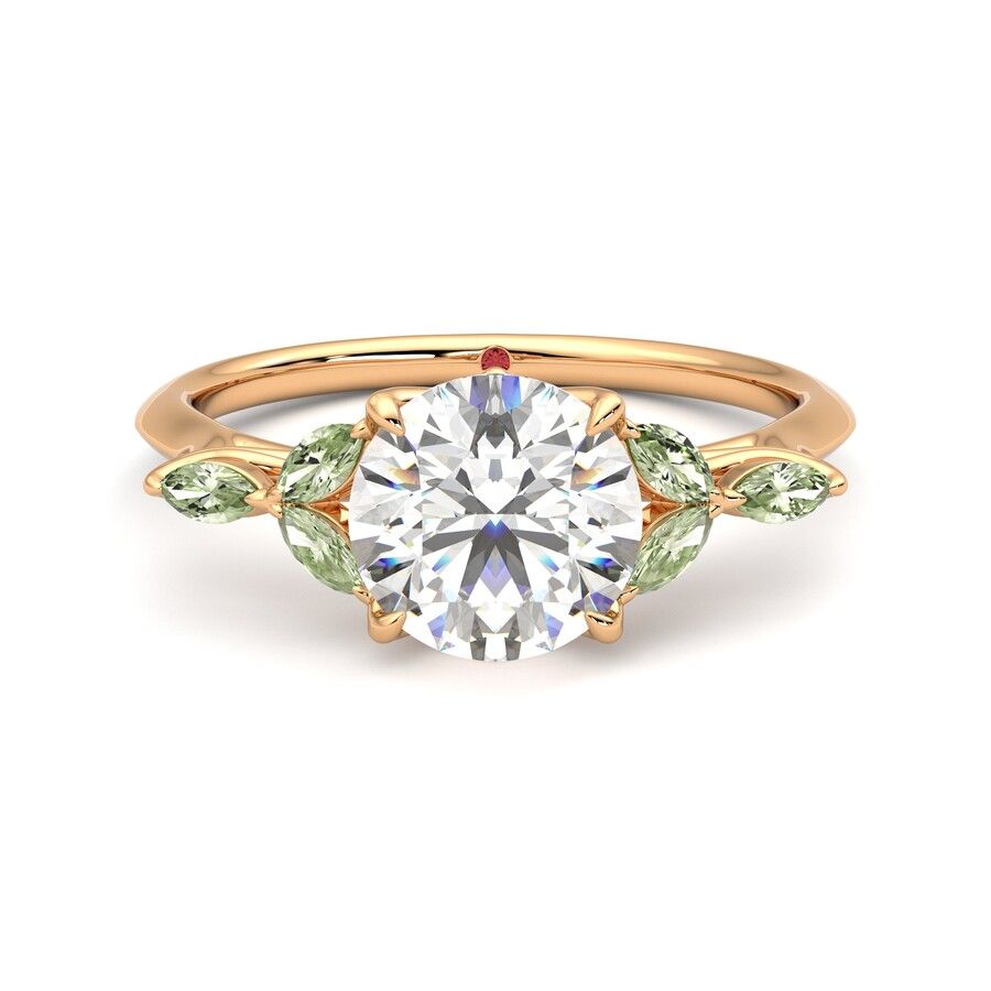 Taylor & Hart Tamora Round Engagement Ring 2