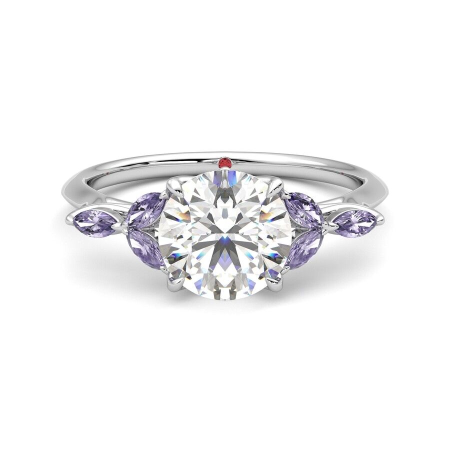 Taylor & Hart Tamora Round Engagement Ring 0