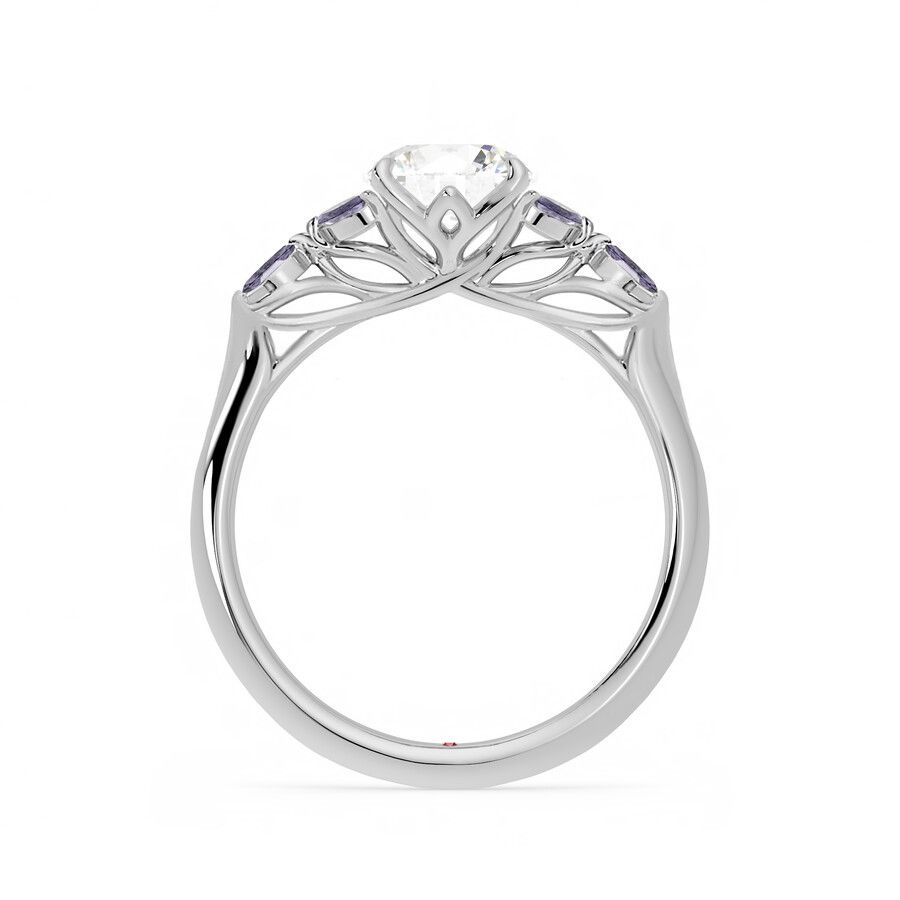 Taylor & Hart Tamora Round Engagement Ring 1