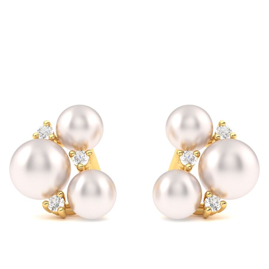 Tresor Pearl Cluster Stud