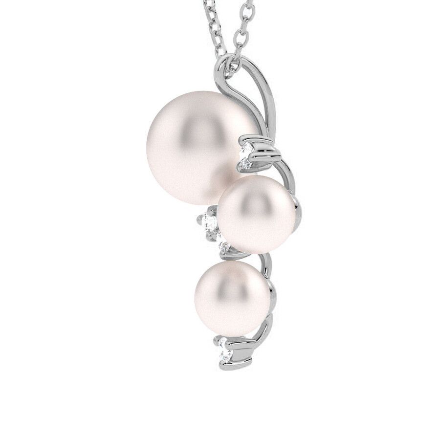 Taylor & Hart Tresor Pearl Cluster Necklace Jewellery 5