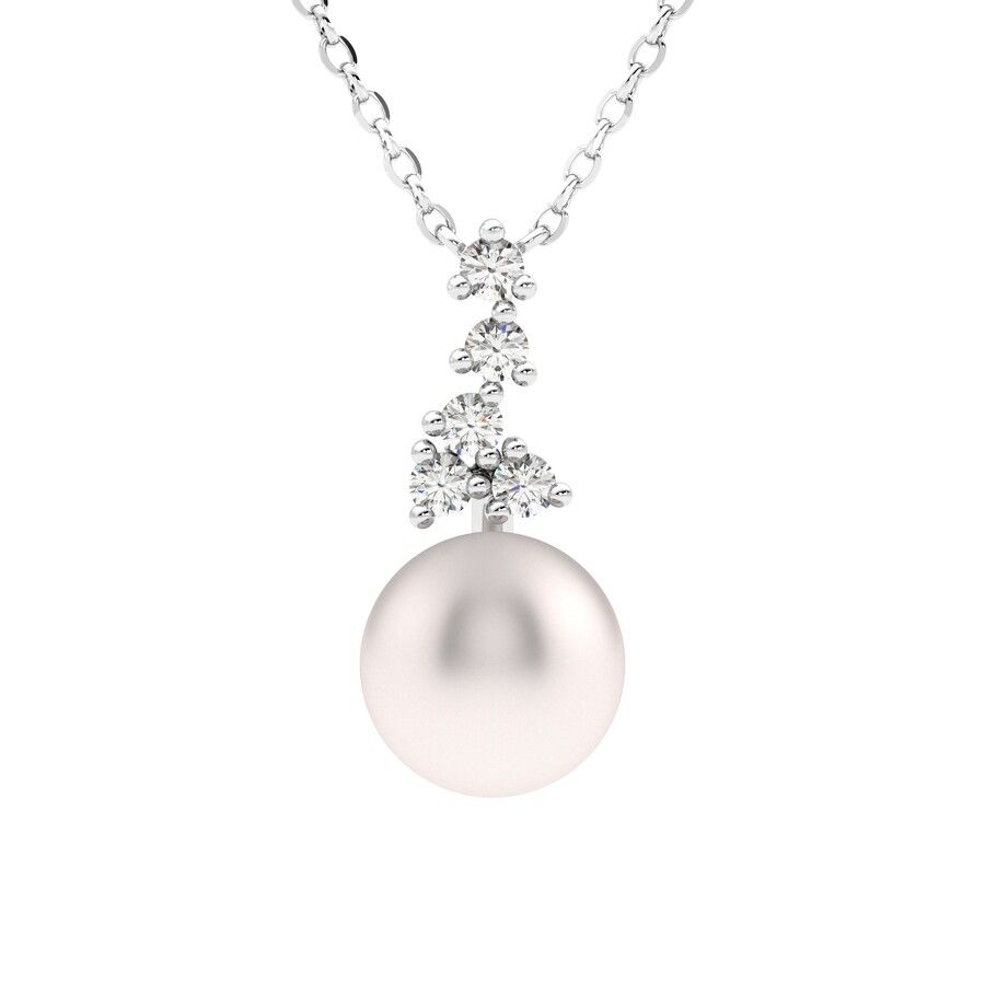 Taylor & Hart Tresor Pearl Drop Necklace Jewellery 0