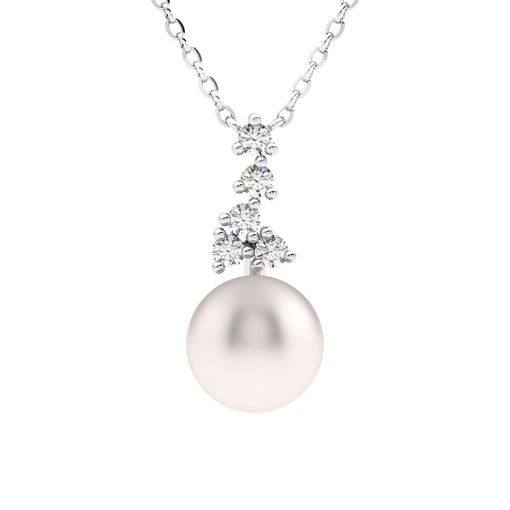 Taylor & Hart Tresor Pearl Drop Necklace Jewellery 0