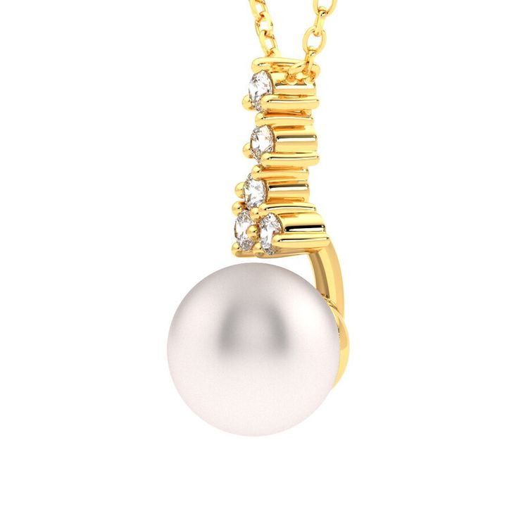 Taylor & Hart Tresor Pearl Drop Necklace Jewellery 3