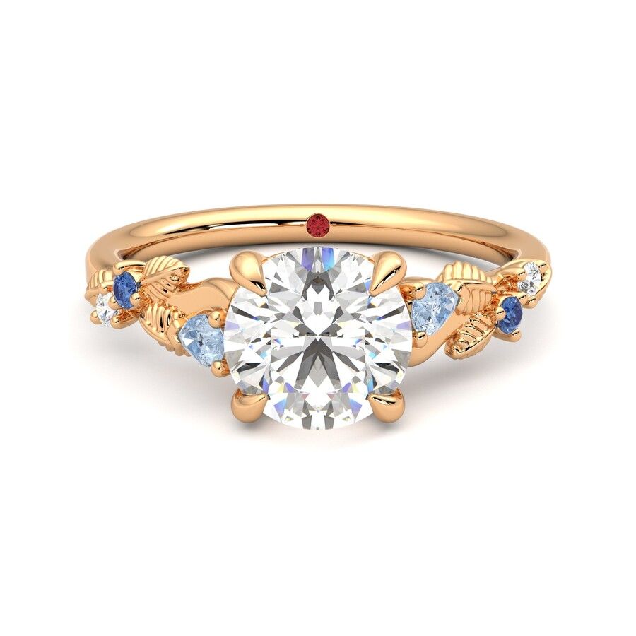 Taylor & Hart Lierre Round Engagement Ring 0