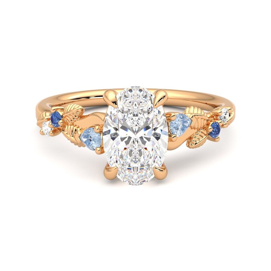 Taylor & Hart Lierre Oval Engagement Ring 2