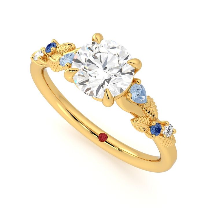 Taylor & Hart Lierre Round Engagement Ring 0