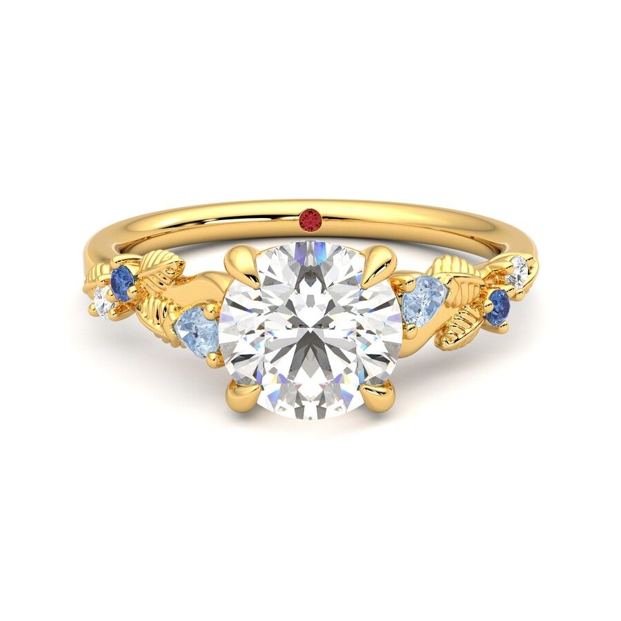 Taylor & Hart Lierre Round Engagement Ring 2