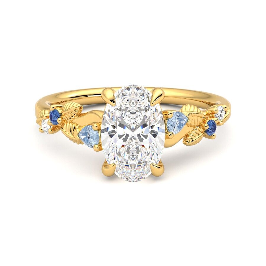 Taylor & Hart Lierre Oval Engagement Ring 2