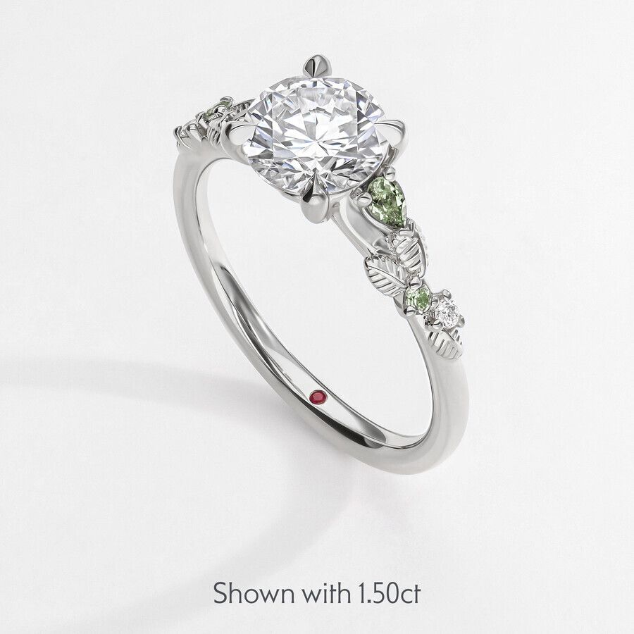 Taylor & Hart Lierre Round Engagement Ring 4