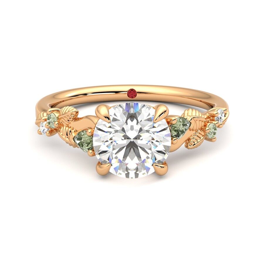 Taylor & Hart Lierre Round Engagement Ring 0