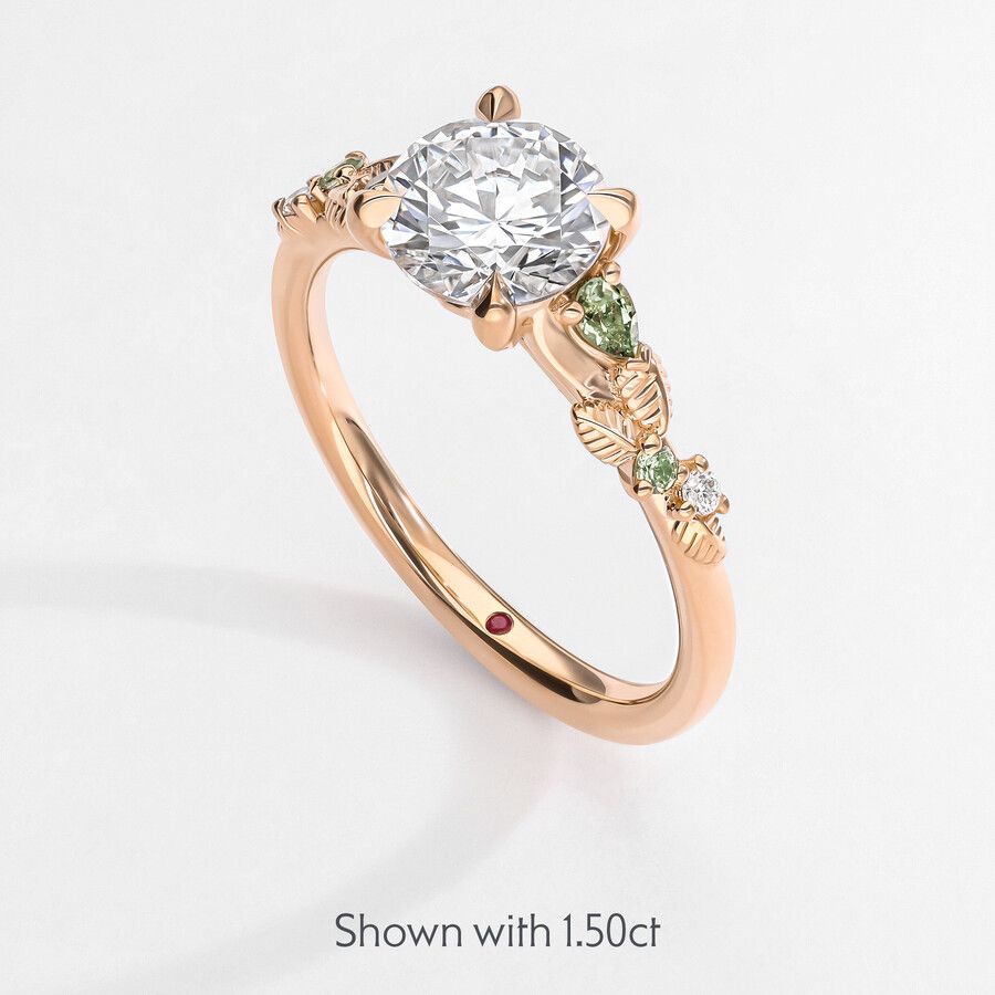 Taylor & Hart Lierre Round Engagement Ring 3