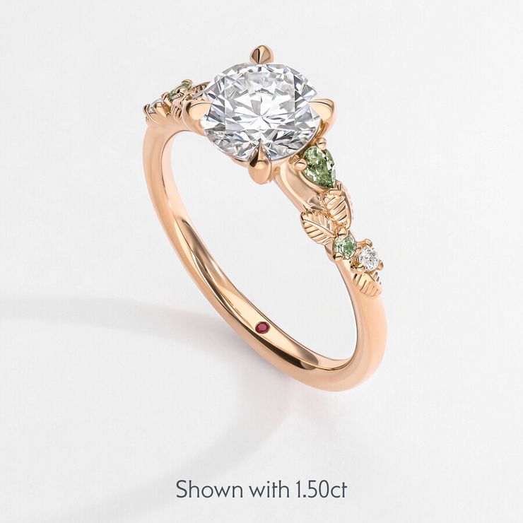 Taylor & Hart Lierre Round Engagement Ring 2