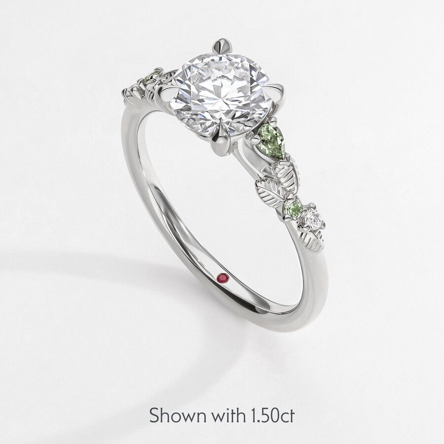 Taylor & Hart Lierre Round Engagement Ring 3