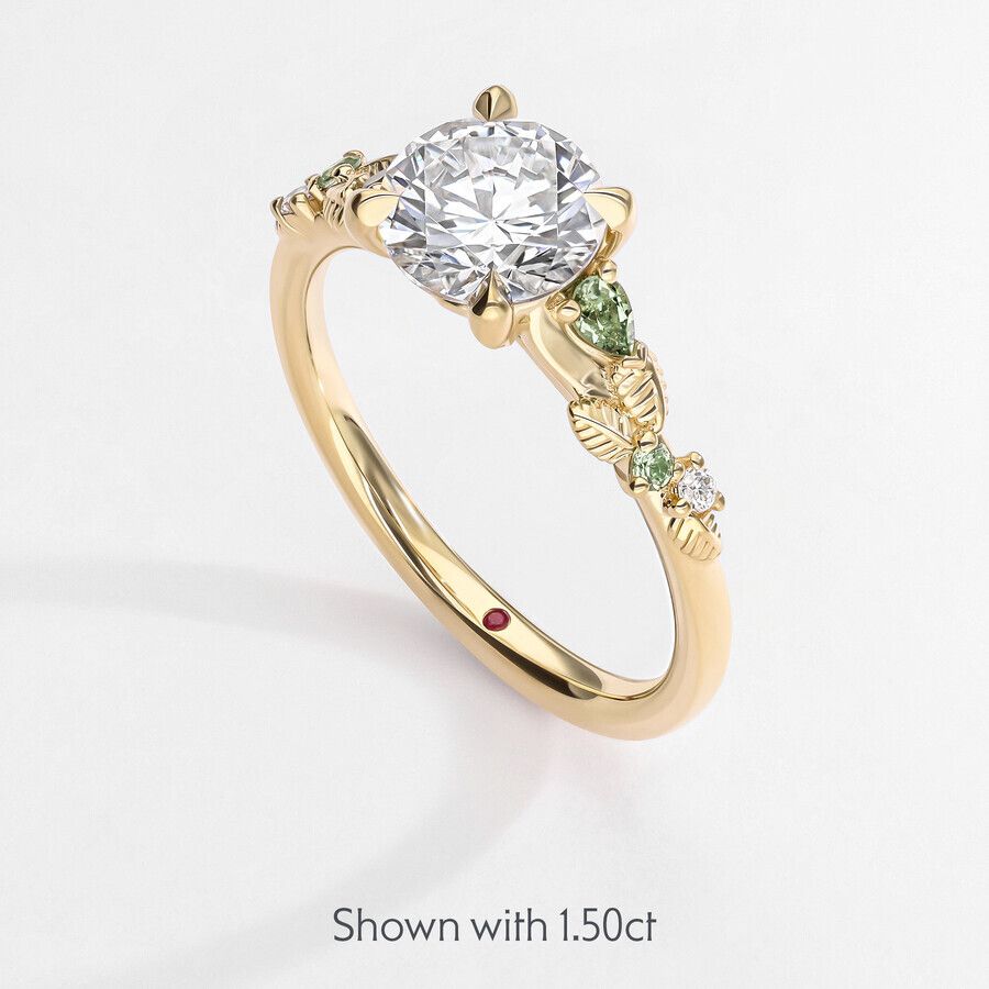 Taylor & Hart Lierre Round Engagement Ring 4