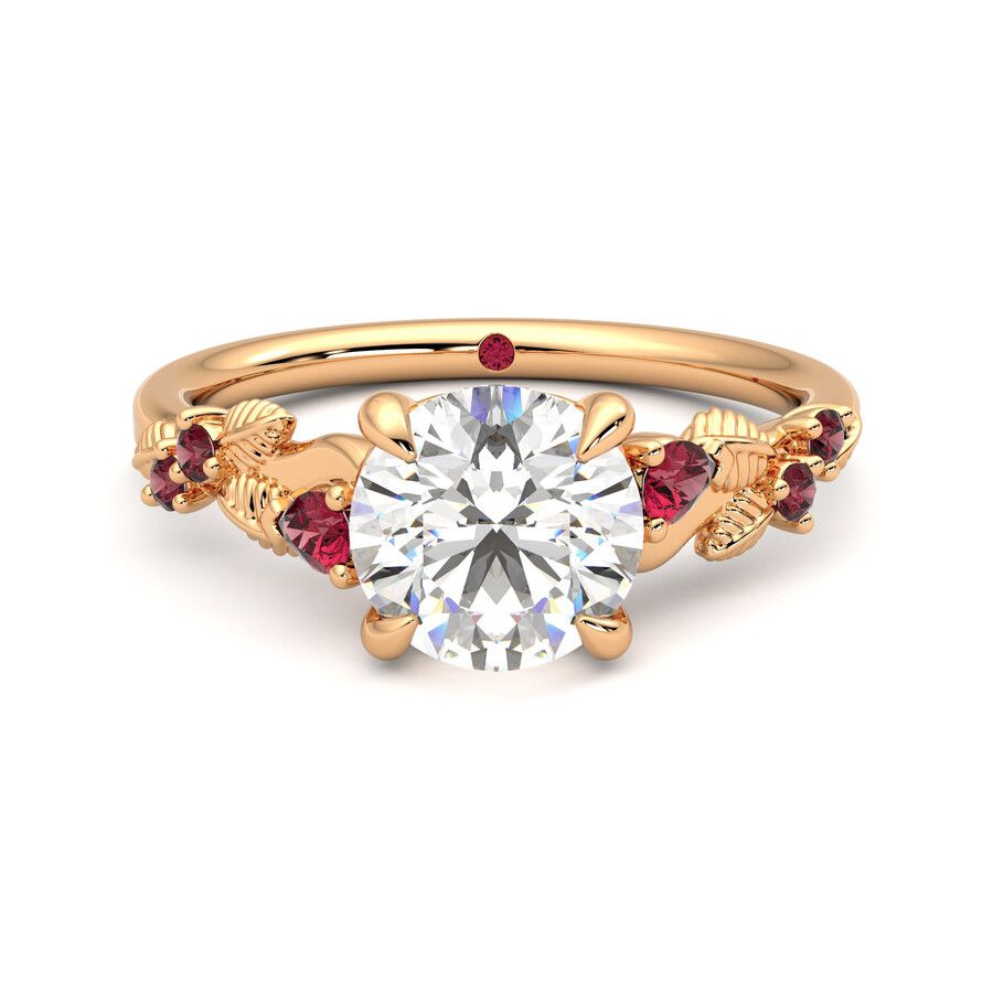 Taylor & Hart Lierre Round Engagement Ring 0