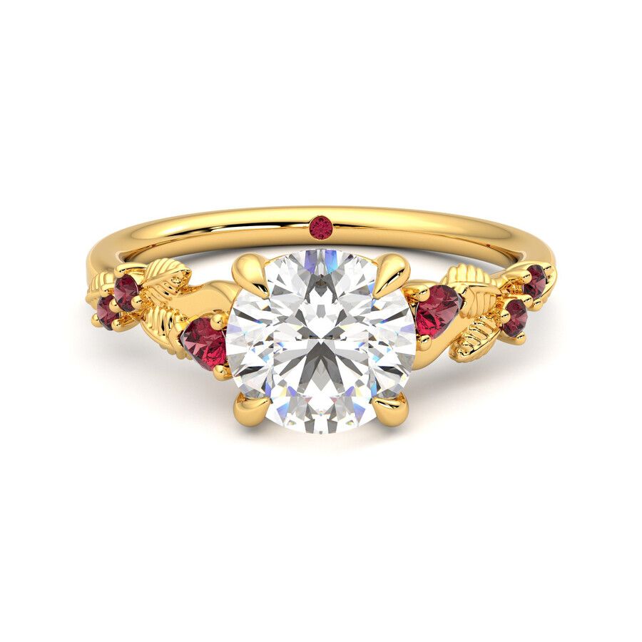 Taylor & Hart Lierre Round Engagement Ring 0