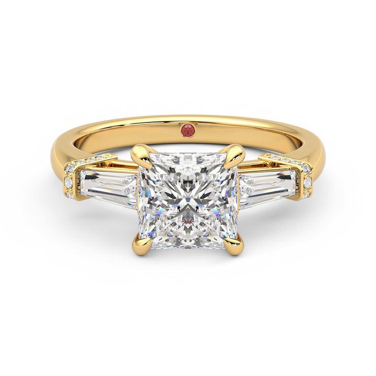 Taylor & Hart Utopia Princess Engagement Ring 0