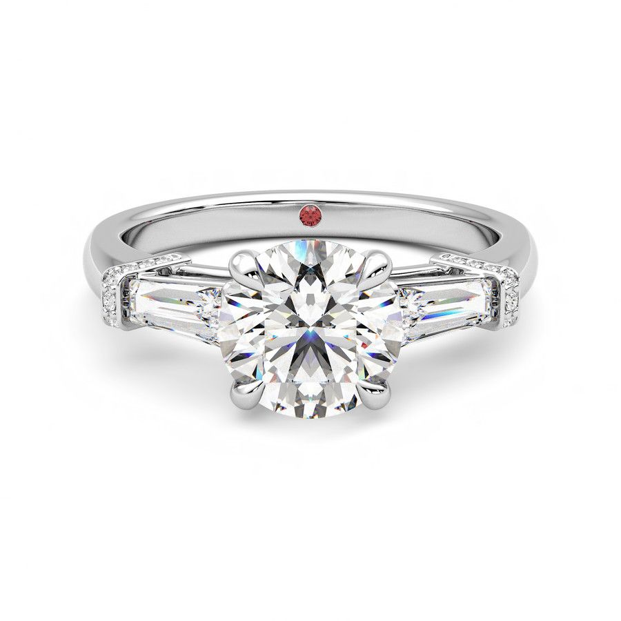 Taylor & Hart Utopia Round Engagement Ring 0