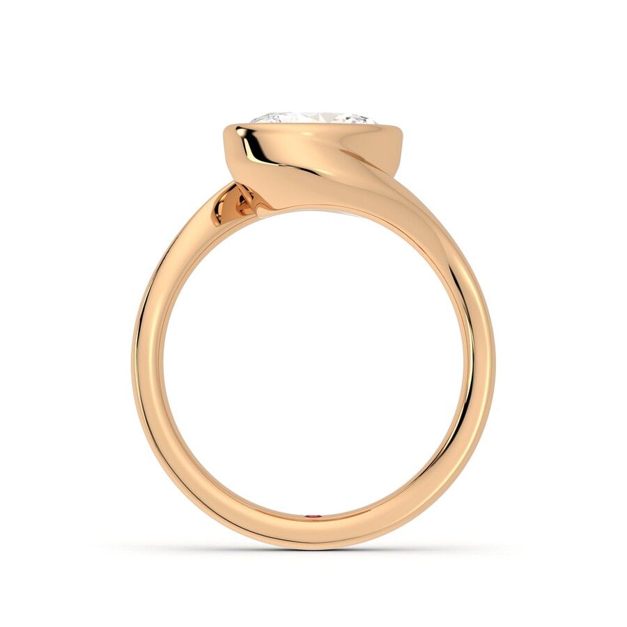 Taylor & Hart Nalu Oval Engagement Ring 1