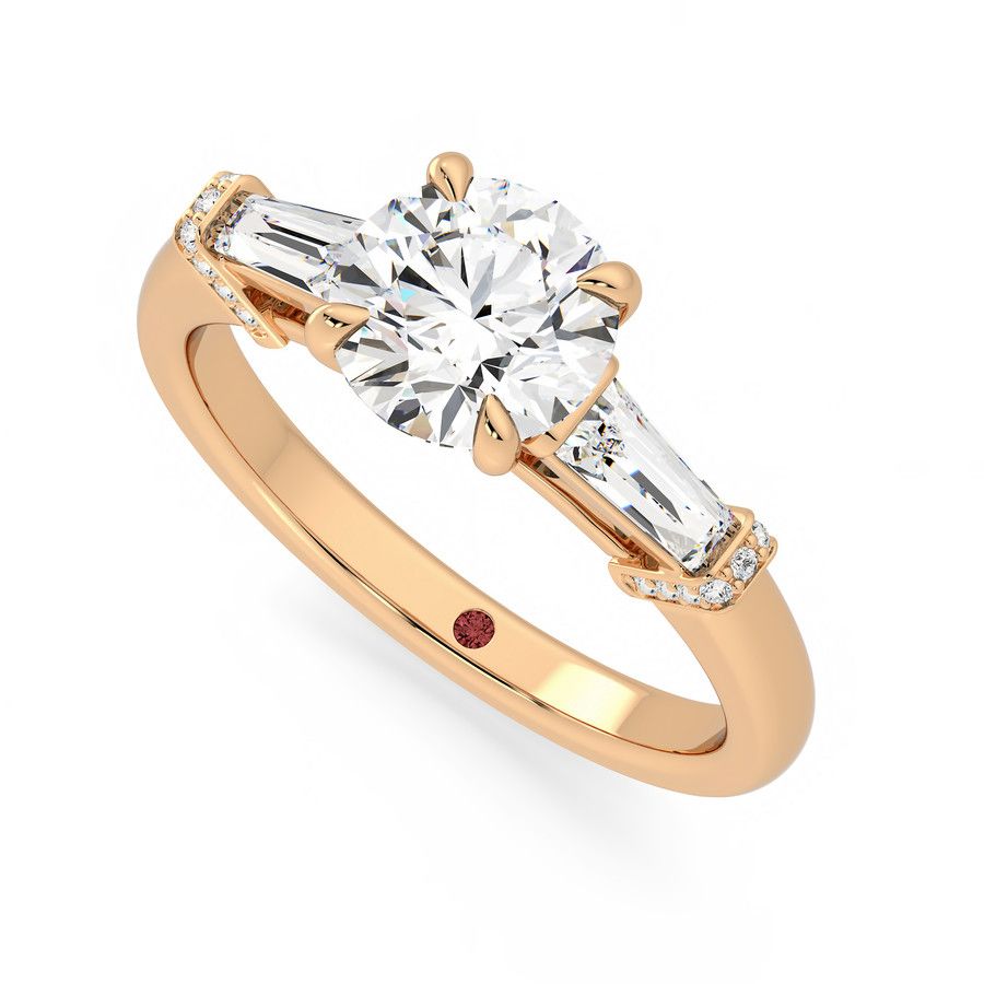 Taylor & Hart Utopia Round Engagement Ring 0