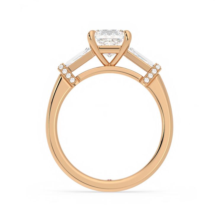 Taylor & Hart Utopia Princess Engagement Ring 1