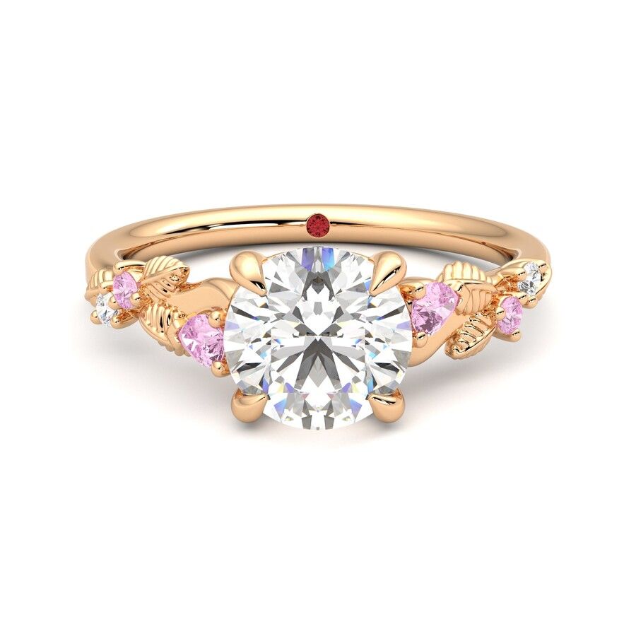 Taylor & Hart Lierre Round Engagement Ring 2