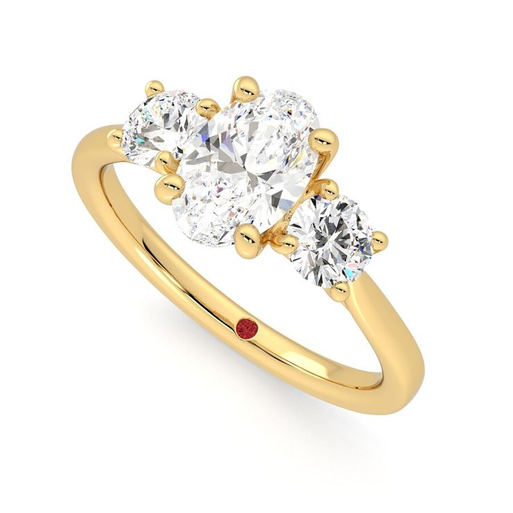 Taylor & Hart Venus Oval Engagement Ring 0