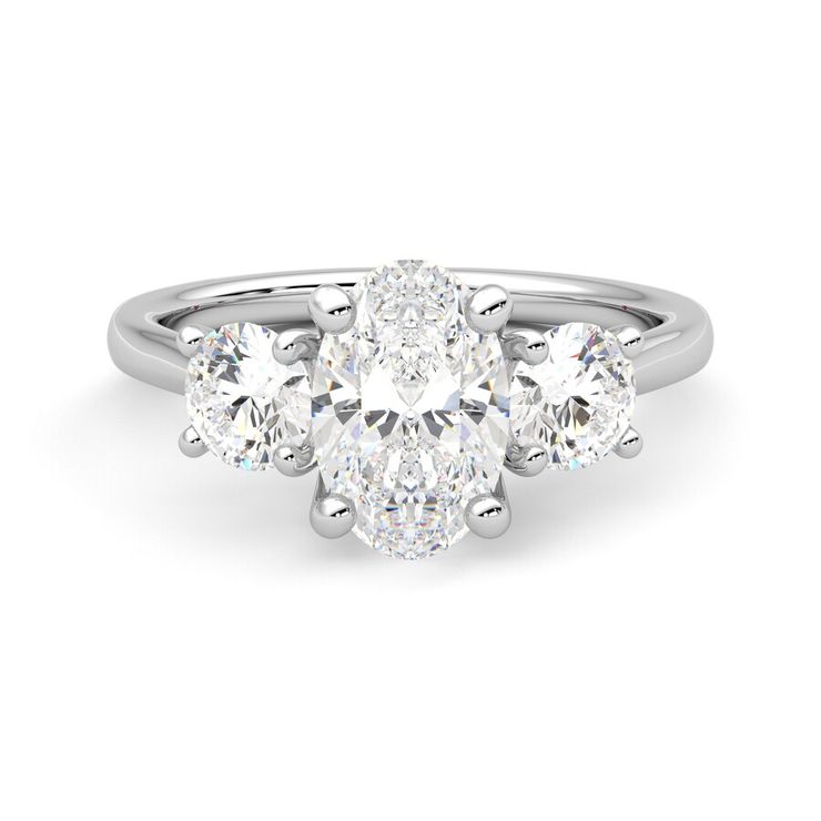 Taylor & Hart Venus Oval Engagement Ring 0