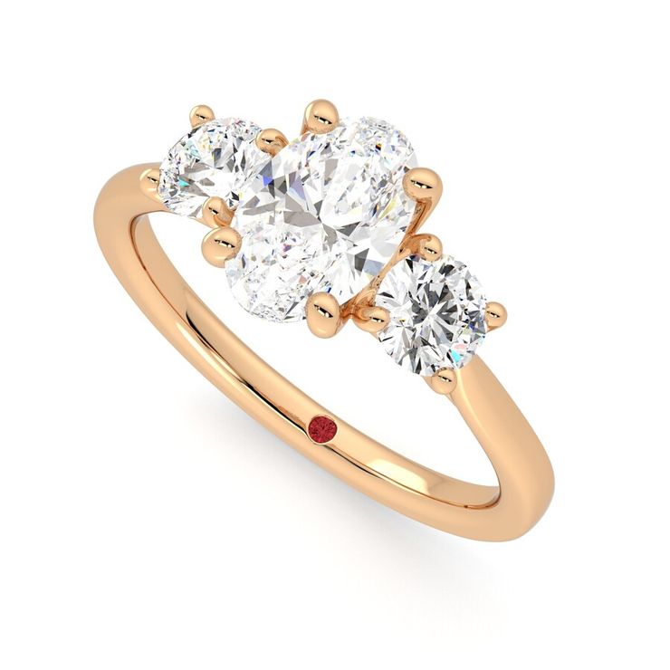 Taylor & Hart Venus Oval Engagement Ring 0