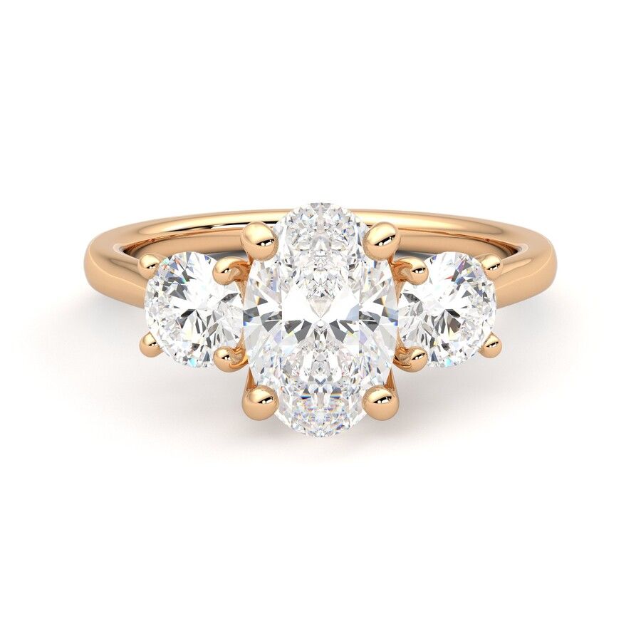 Taylor & Hart Venus Oval Engagement Ring 2