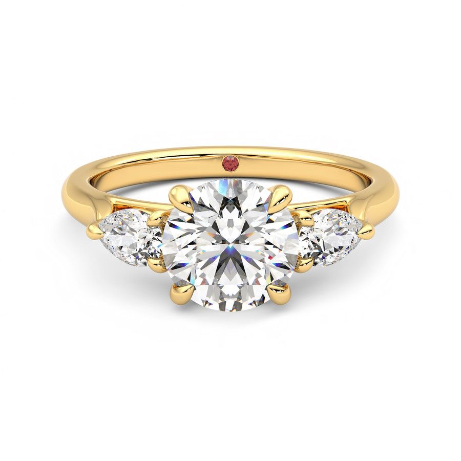 Taylor & Hart Affinity Round Engagement Ring 2