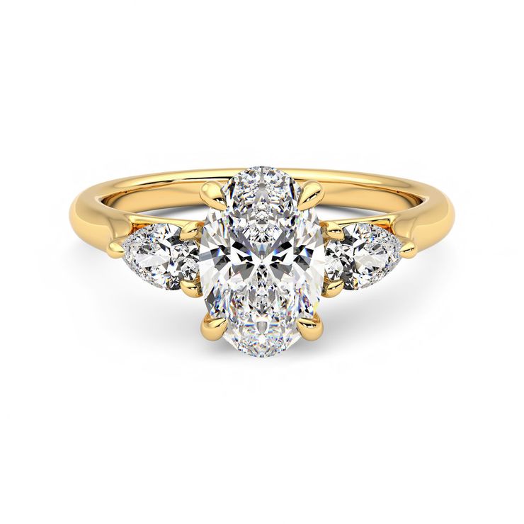 Taylor & Hart Affinity Oval Engagement Ring 0