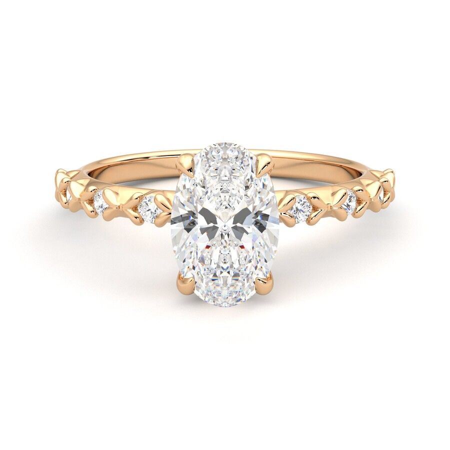 Taylor & Hart Izarra Oval Engagement Ring 2
