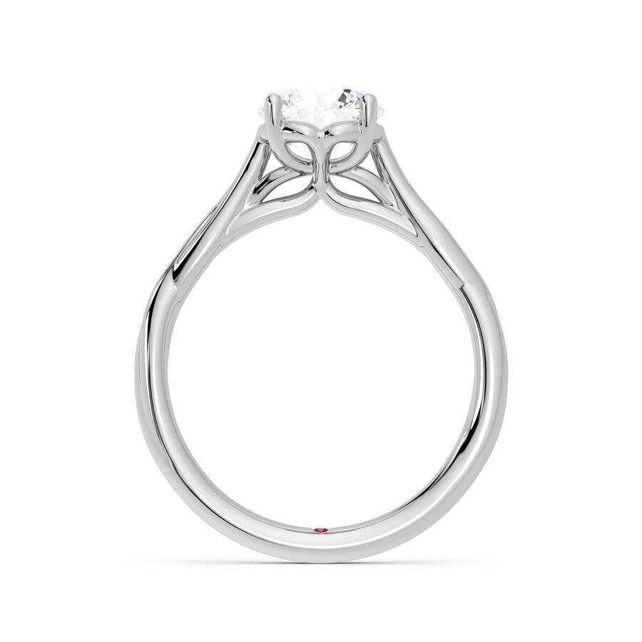 Taylor & Hart Mariposa Round Engagement Ring 1