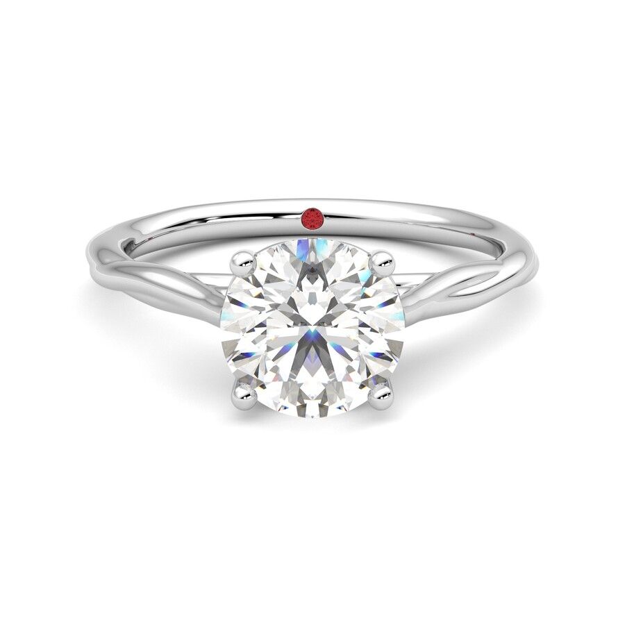 Taylor & Hart Mariposa Round Engagement Ring 2