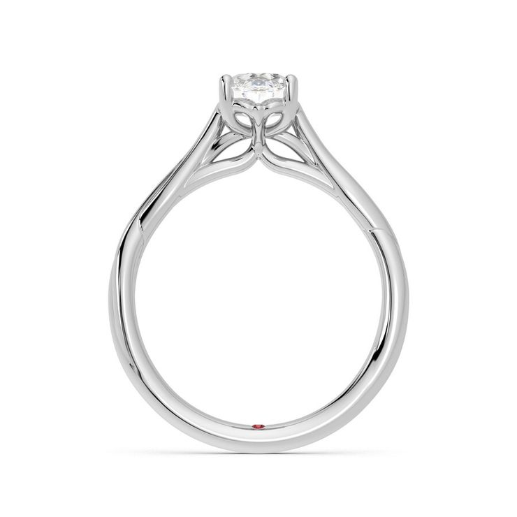 Taylor & Hart Mariposa Oval Engagement Ring 1