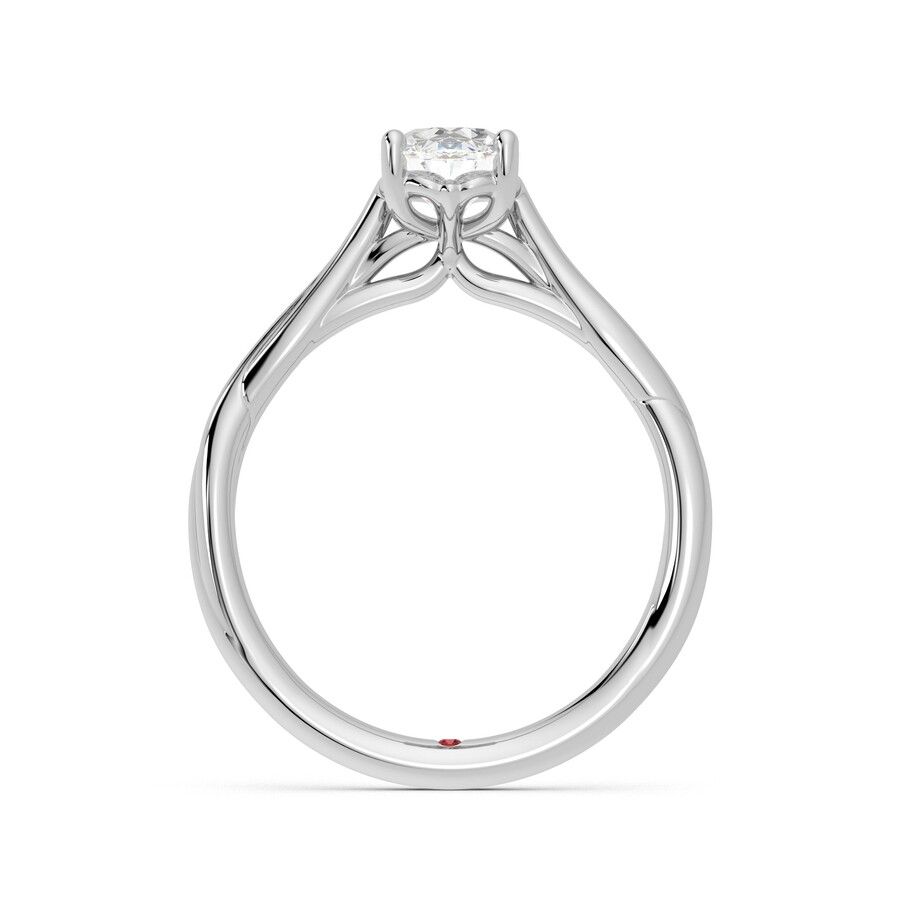 Taylor & Hart Mariposa Oval Engagement Ring 1