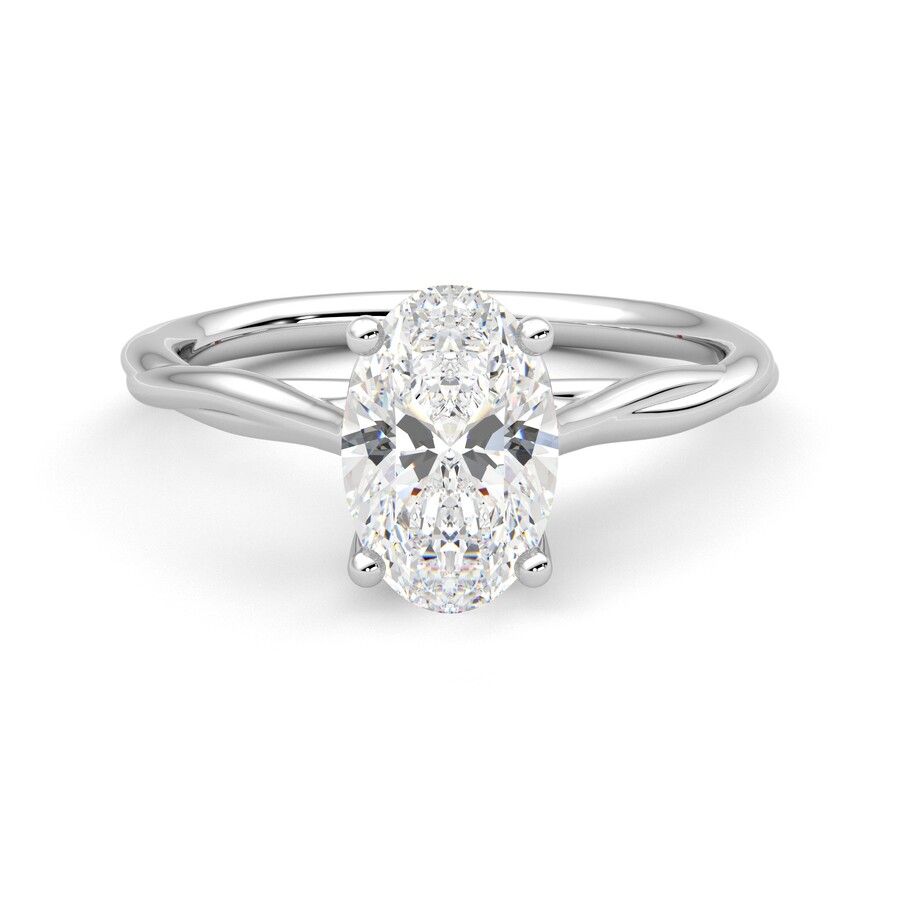 Taylor & Hart Mariposa Oval Engagement Ring 2